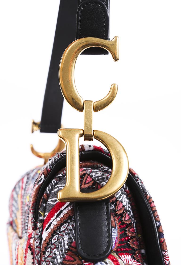 dior saddle bag butterfly