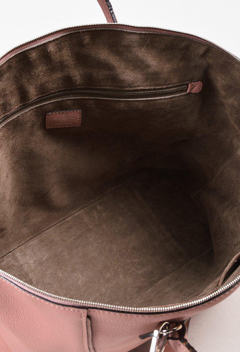 Louis Vuitton Magnolia Pink &quot;taurillon&quot; Leather &quot;lockit Mm&quot; Satchel Bag - Lyst