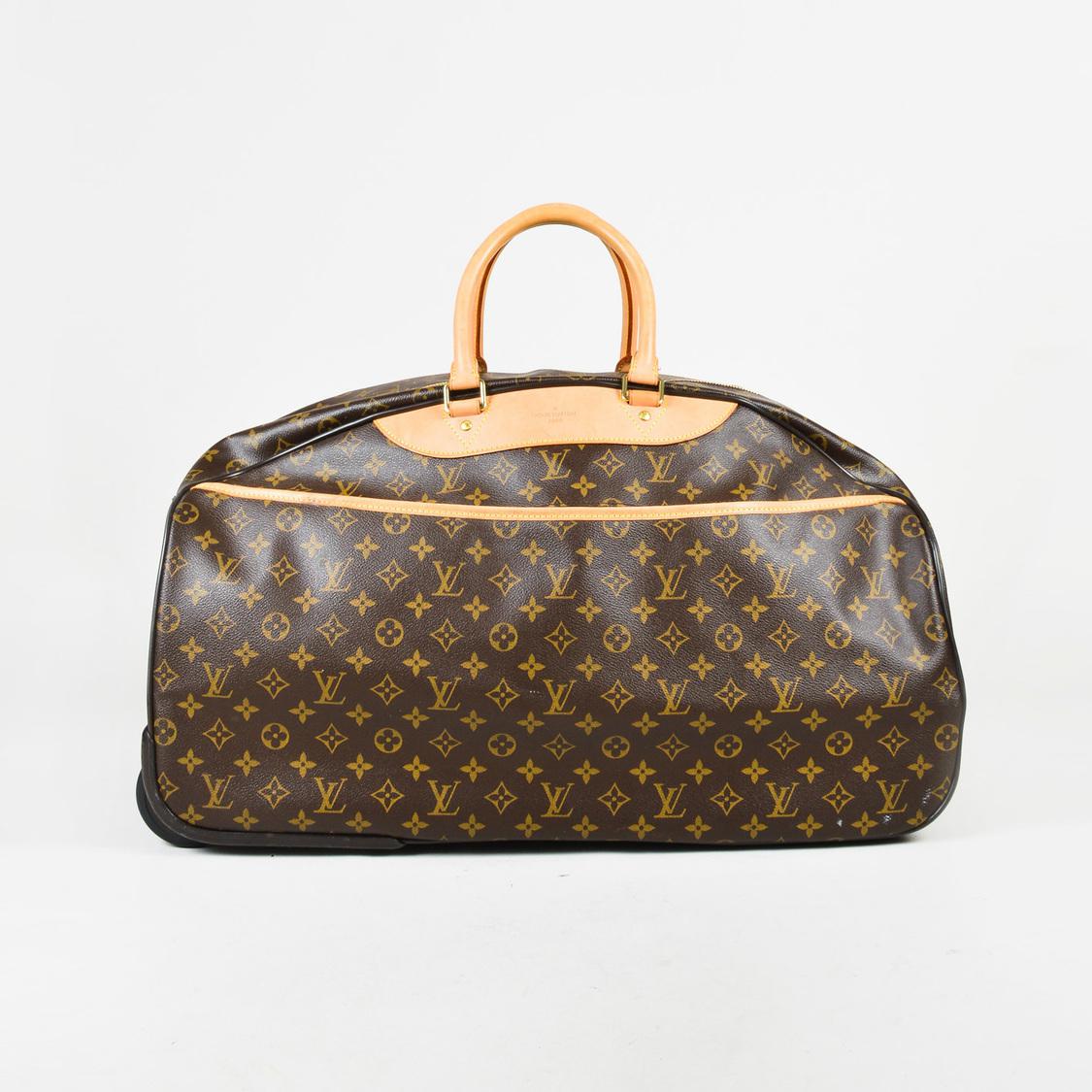 louis vuitton duffle bag with wheels