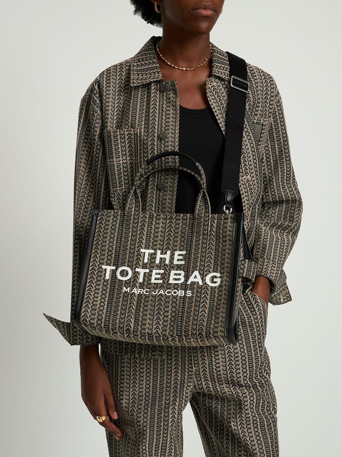 The Outline Monogram Medium Tote Bag