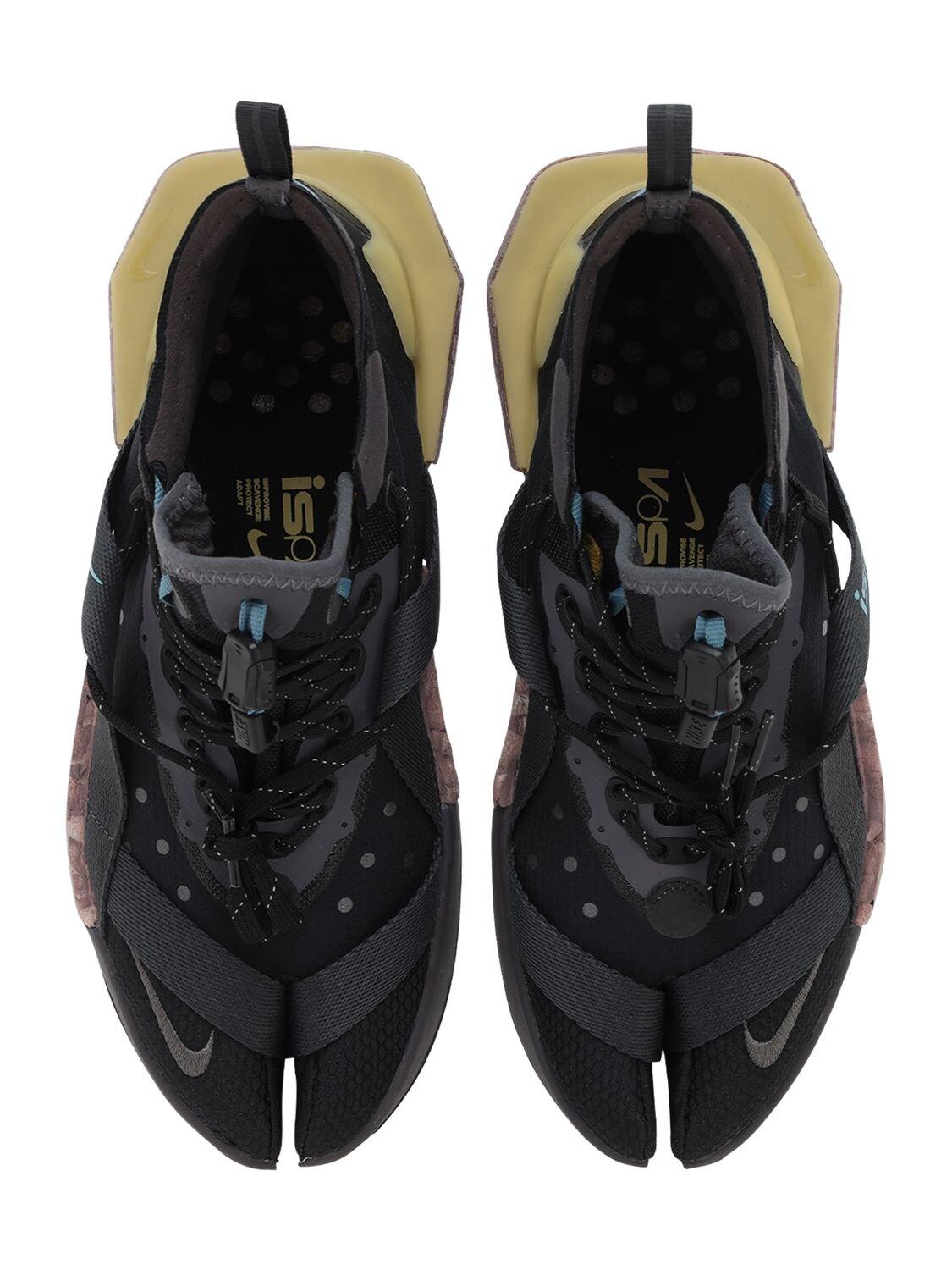 nike ispa drifter split black