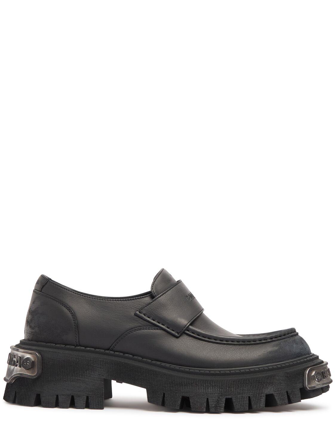 正規店購入BALENCIAGA スタッズ付きローファー 黒 36 BALENCIAGA バレンシアガ スタッズローファー ジャイアント