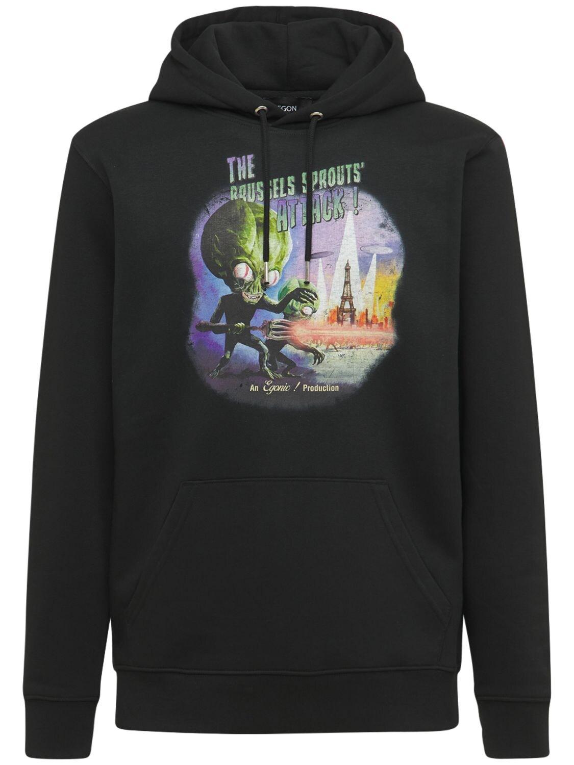 Egonlab The Brussels Sprout's Attack! Hoodie in Black for Men - Lyst