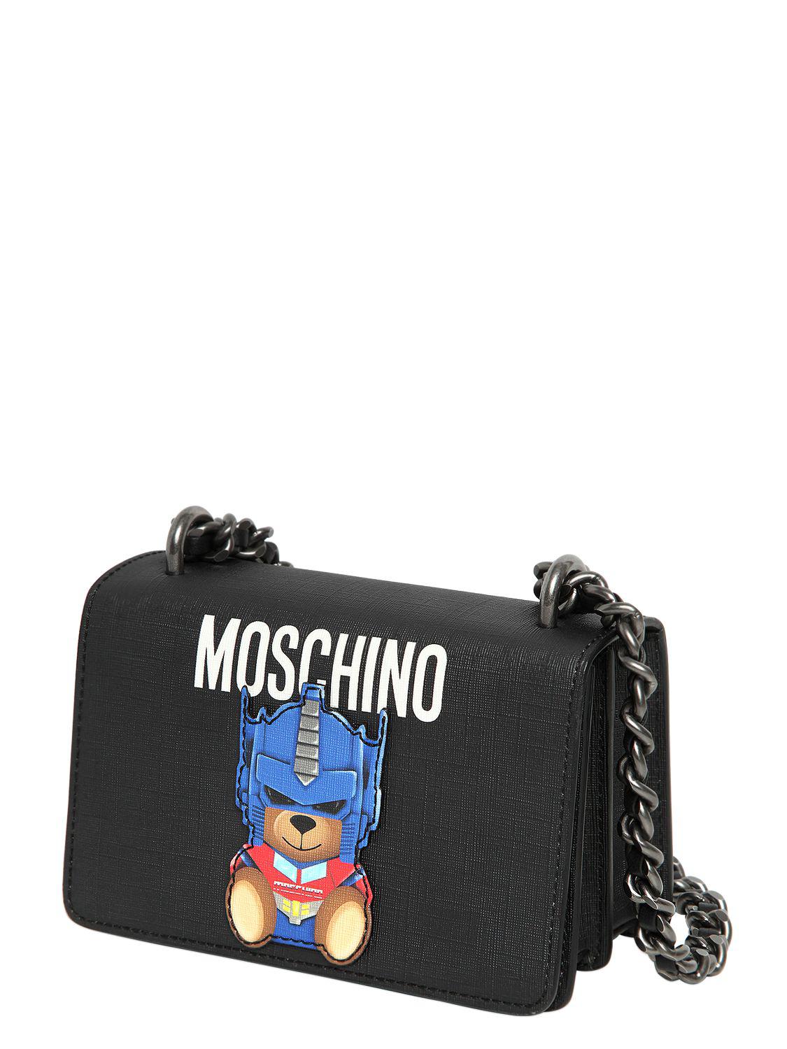 Moschino Teddy Transformer Shoulder Bag 