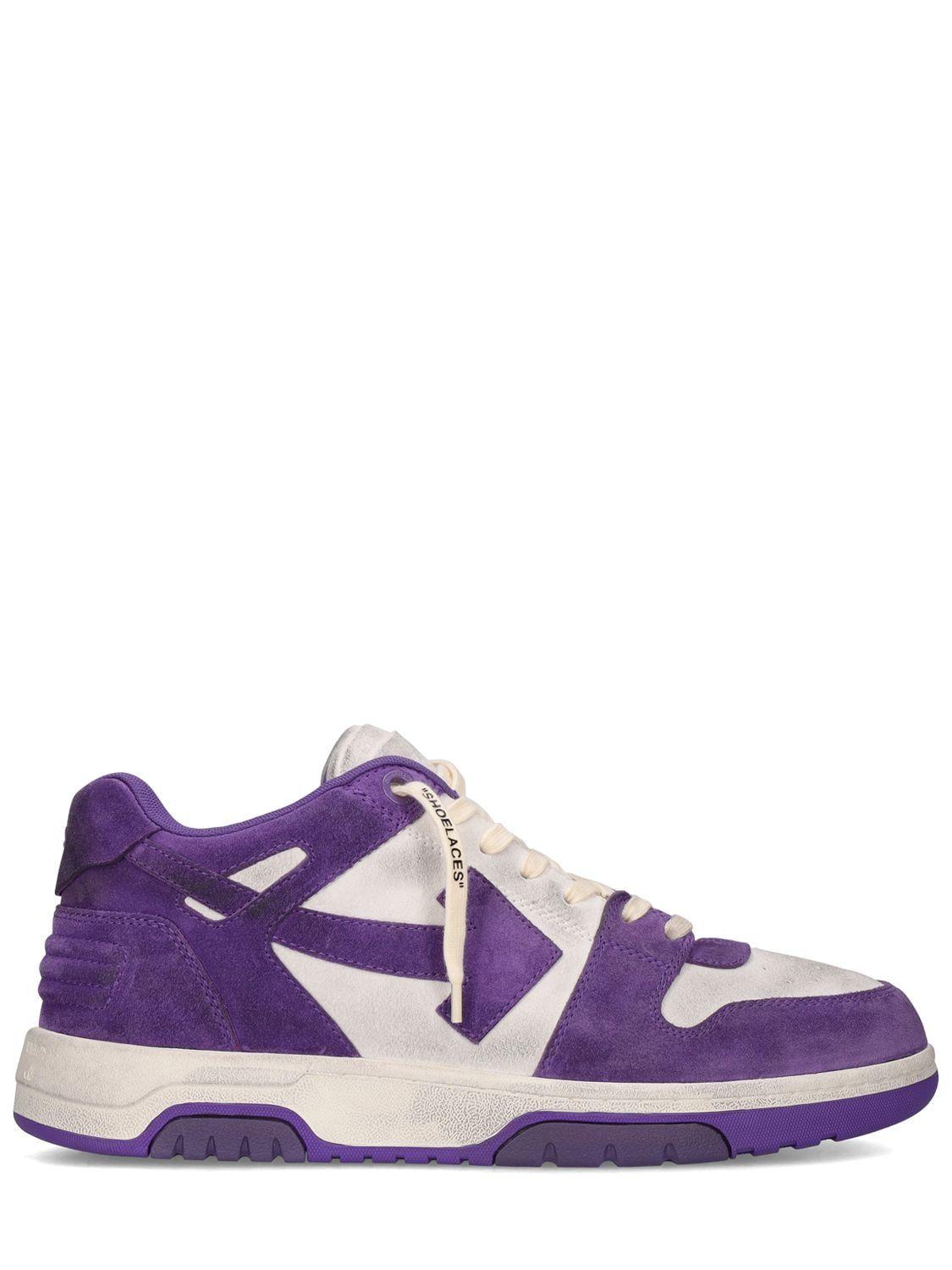 Off-White c/o Virgil Abloh Out Of Office Vintage Suede Sneakers in ...