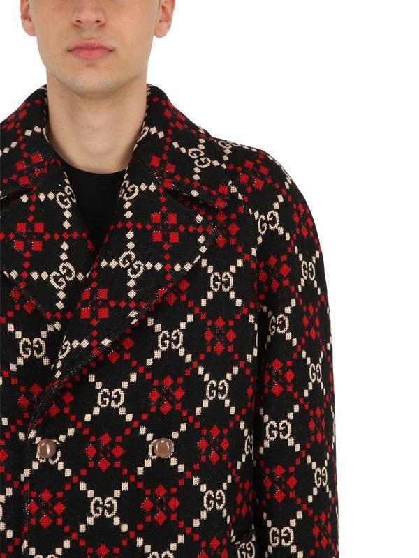 red and black gucci jacket
