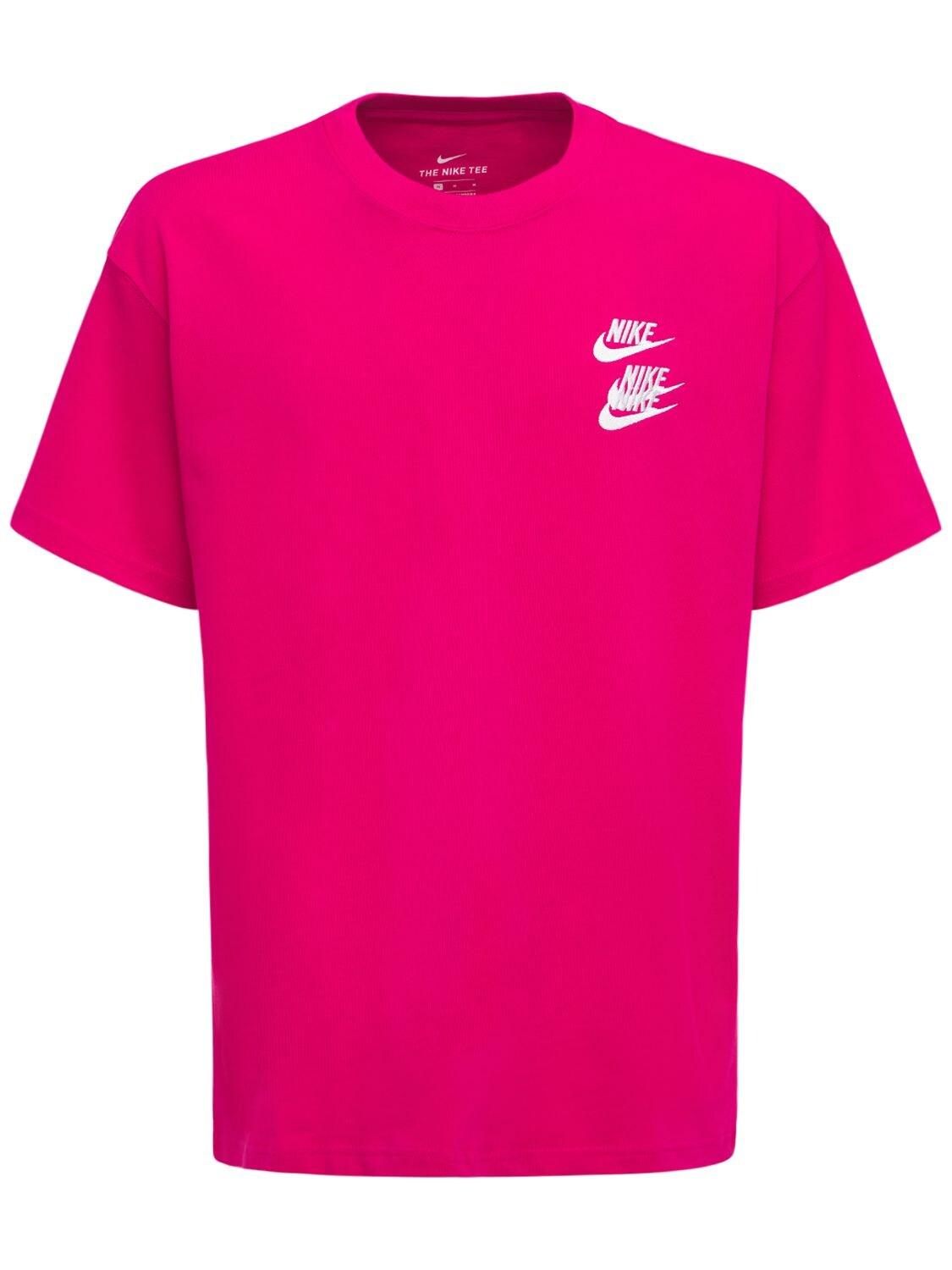 T-shirt "world Tour" Con Stampa da Uomo di Nike in Rosa | Lyst