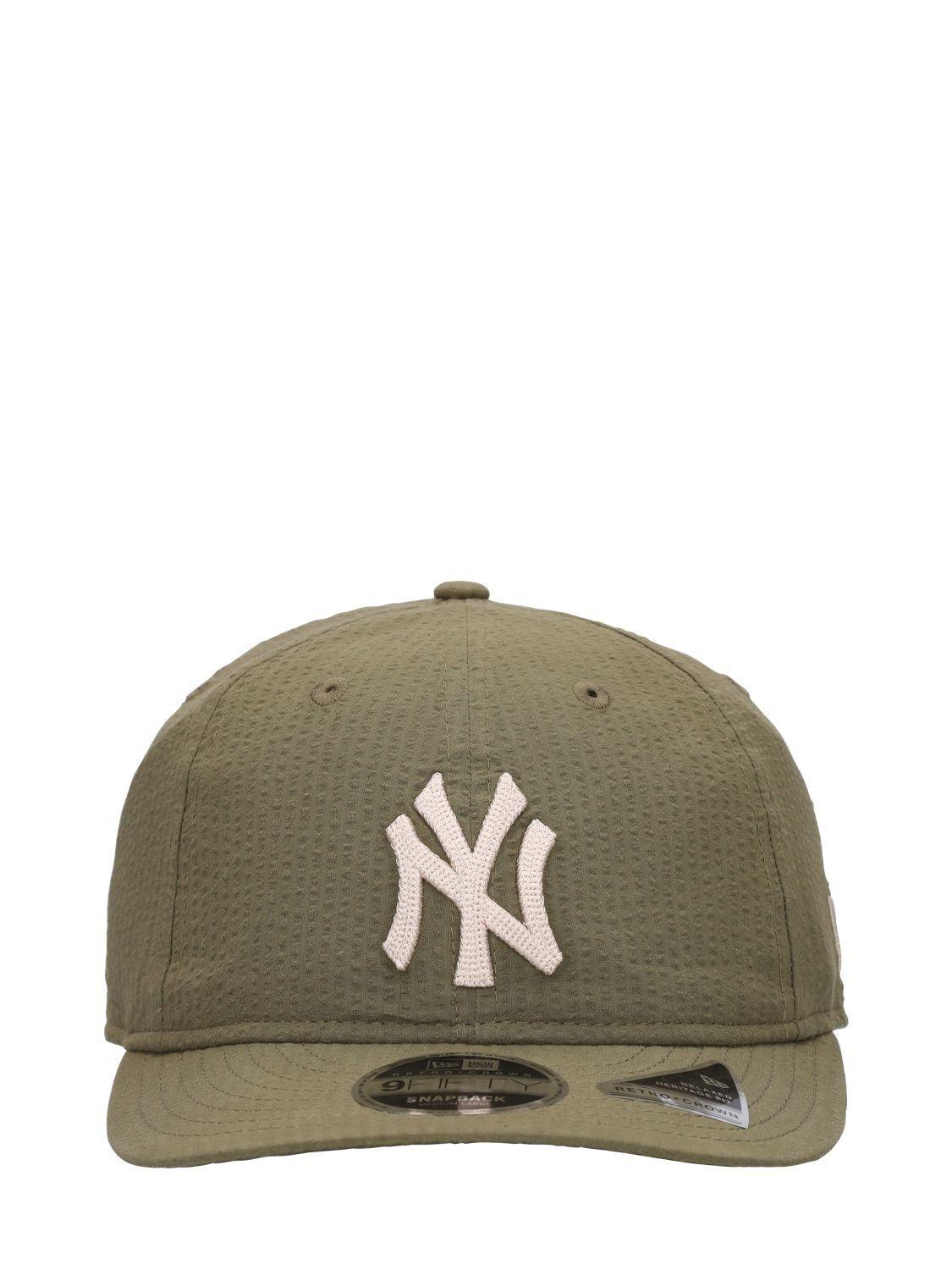 KTZ 9fifty Ny Yankees Seersucker Cap in Green for Men | Lyst