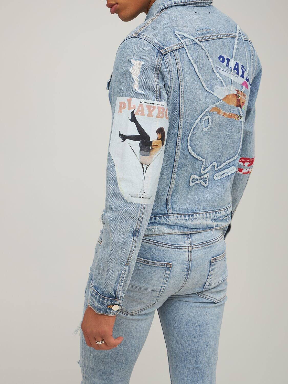 playboy trucker jacket