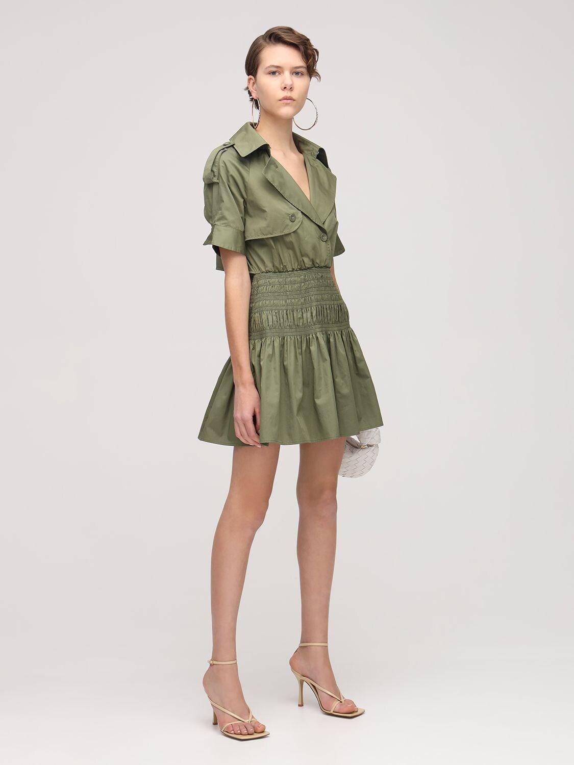 mini trench dress