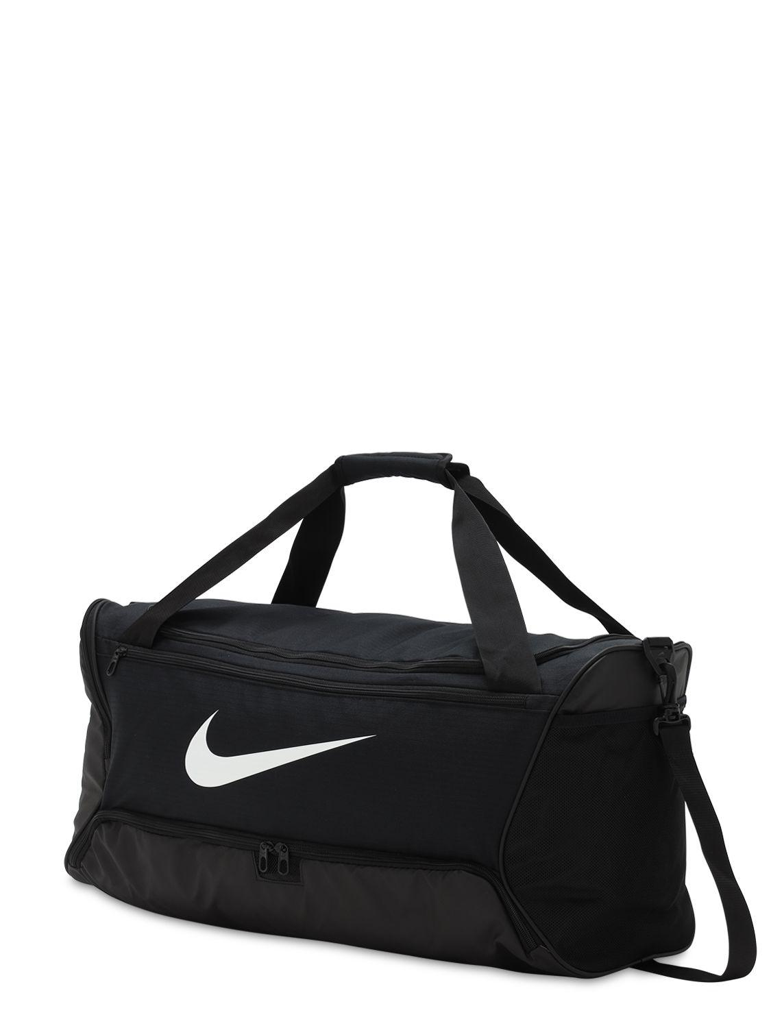 Nike Brasilia Medium Duffle Bag in Black for Men - Lyst
