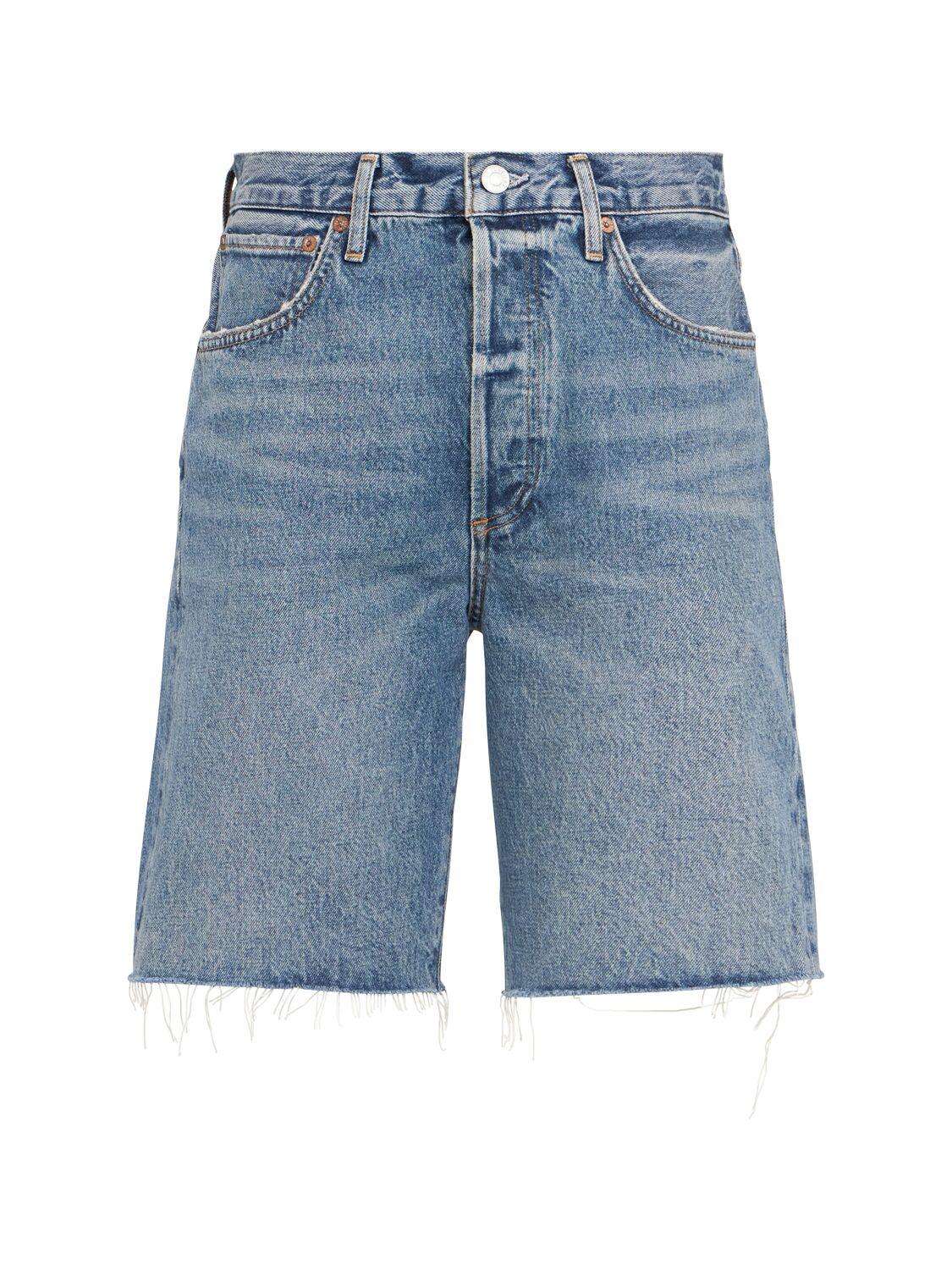 【関税込み】AGOLDE ブルー 90's デニムショートパンツ レディース Agolde ジーン布 & デニムショートパンツ