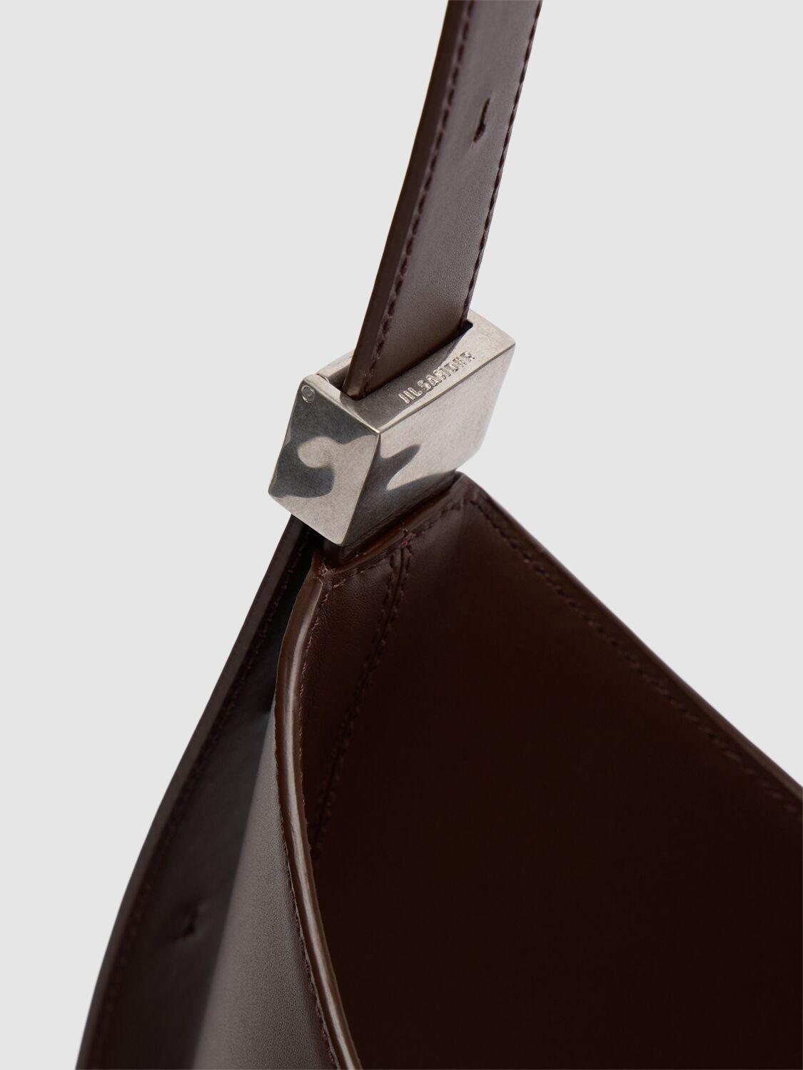 Jil Sander ミディアム Eldorado スムースレザーバッグ Jil Sander ミディアム Eldorado スムースレザーバッグ ブラウン