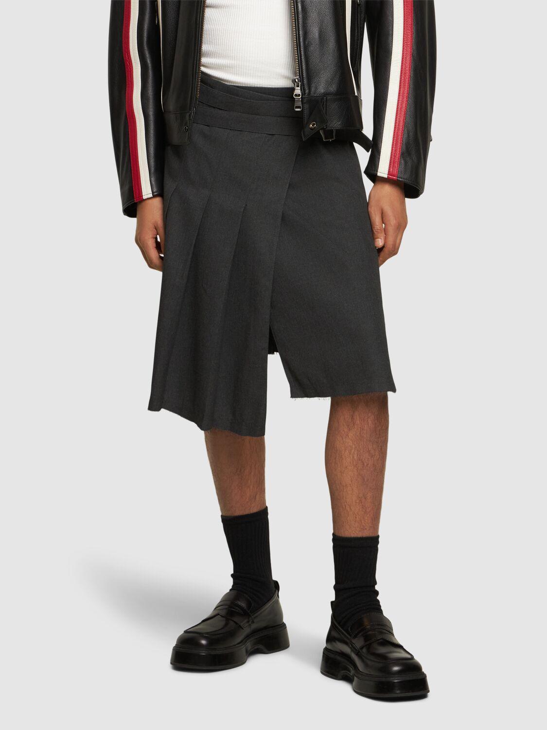 Jaded London Pleated Skirt in Black for Men | Lyst UK