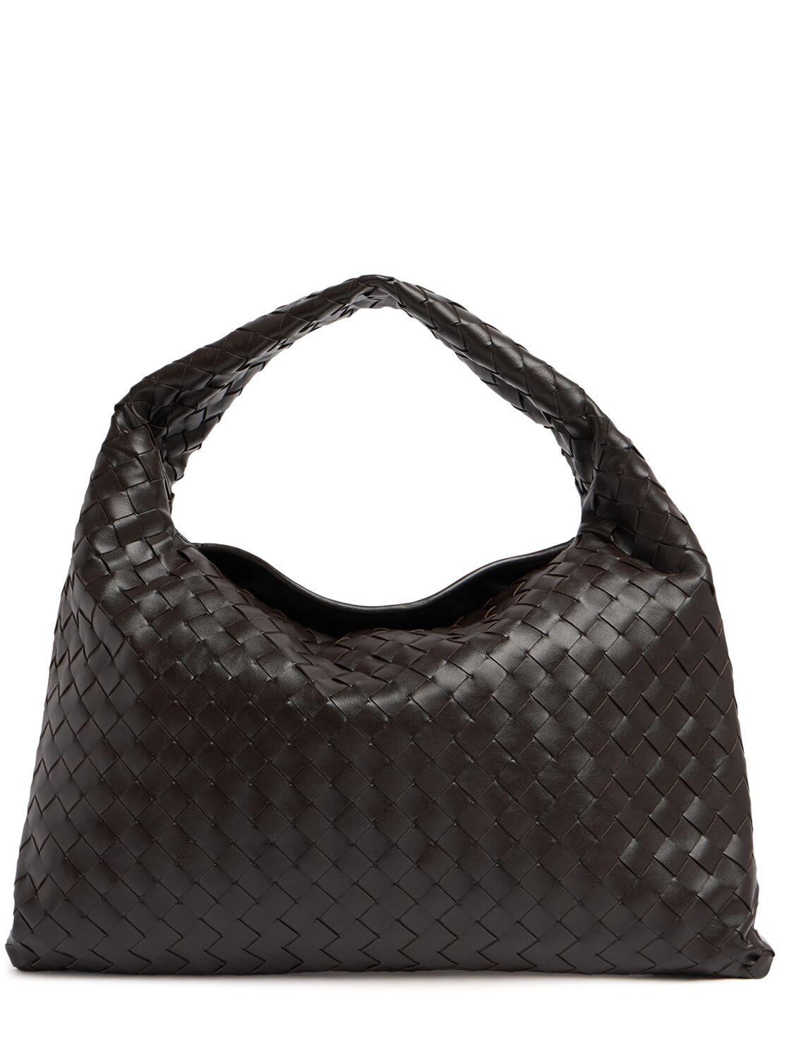 BOTTEGA VENETA 黒 レザー ショルダーバッグ