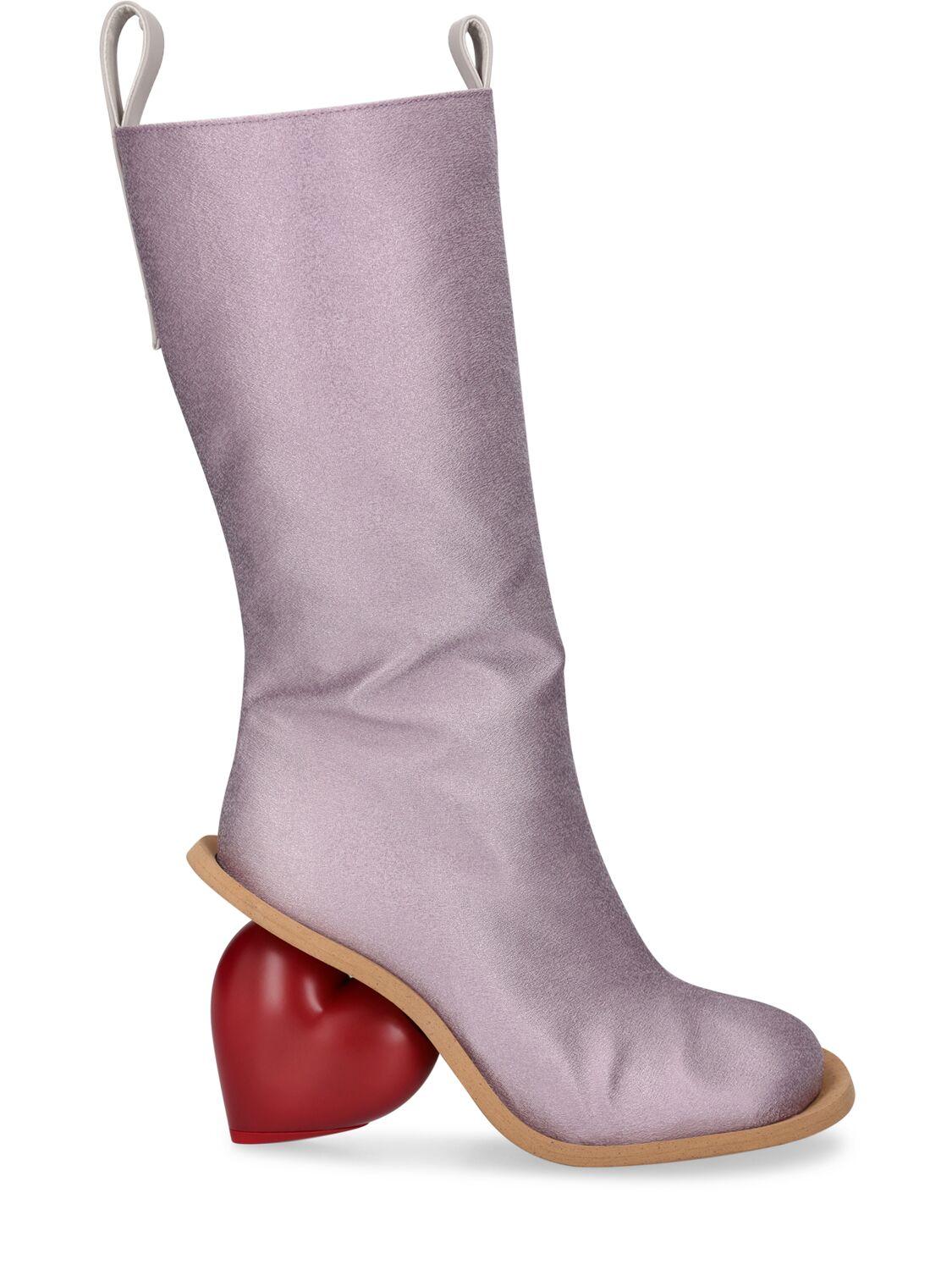 Yume Yume 90mm Love Tall Boots in Pink Lyst Canada