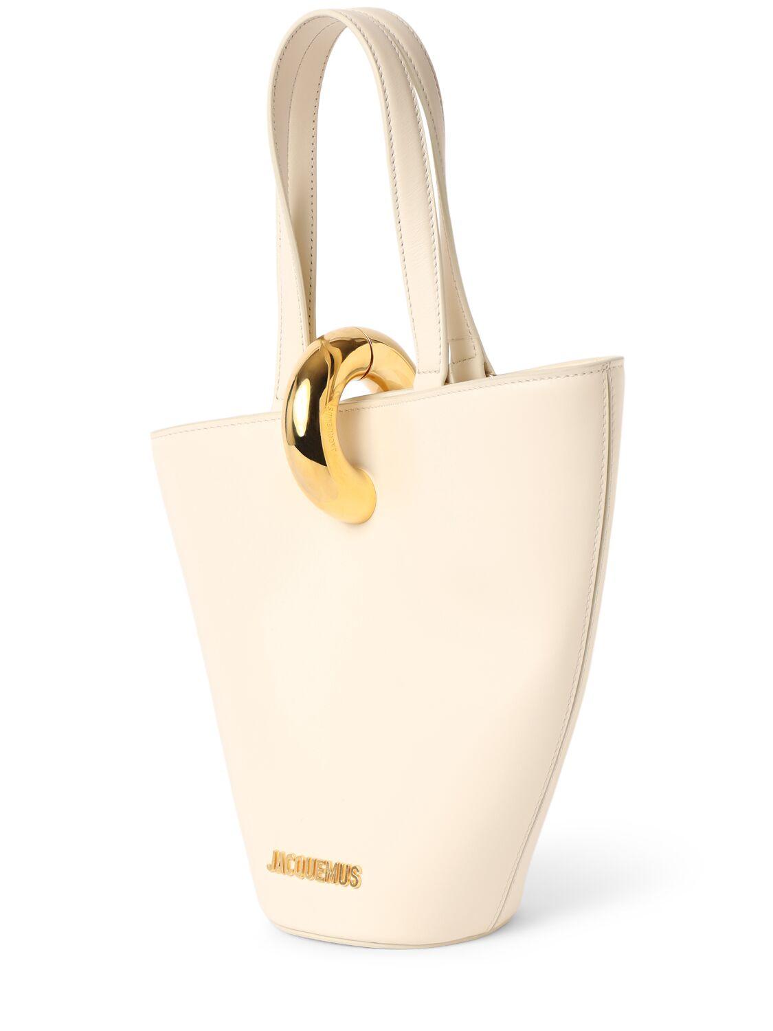 Jacquemus レディース ホワイト Le Petit Bambola レザートップ Jacquemus レディース ホワイト Le Petit Bambola レザートップ