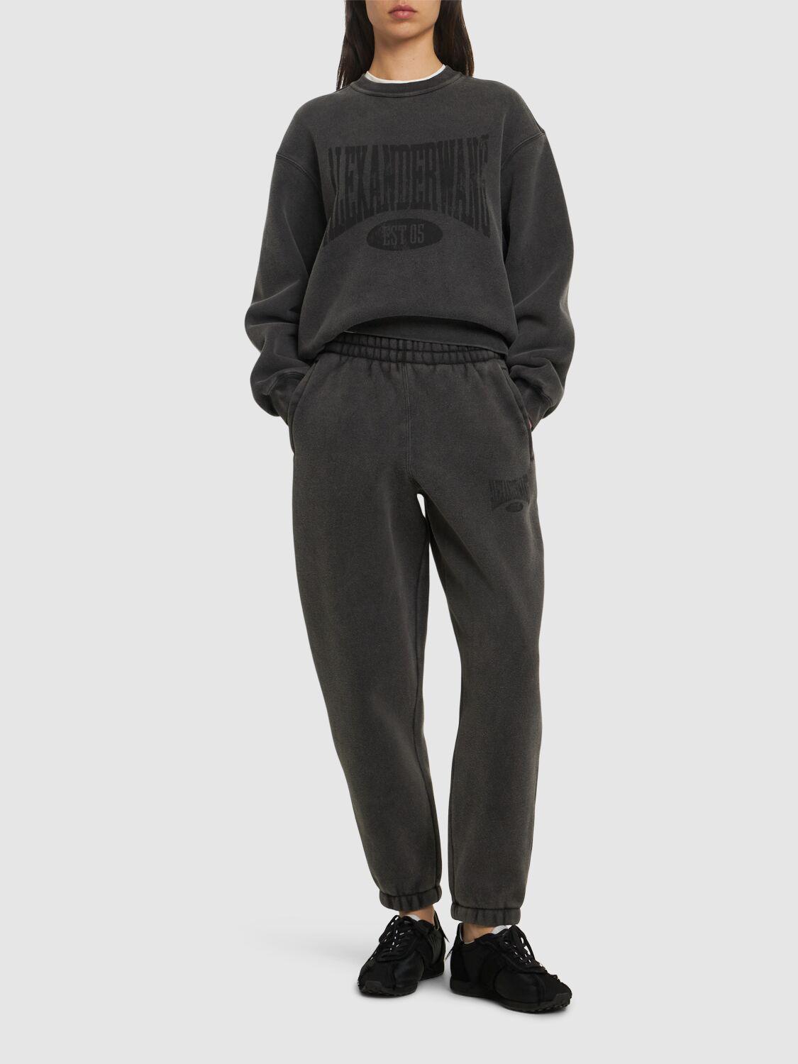 Alexander Wang Graphic jersey スウェットパンツ Alexander Wang Graphic Jersey スウェットパンツ グレー | Lyst