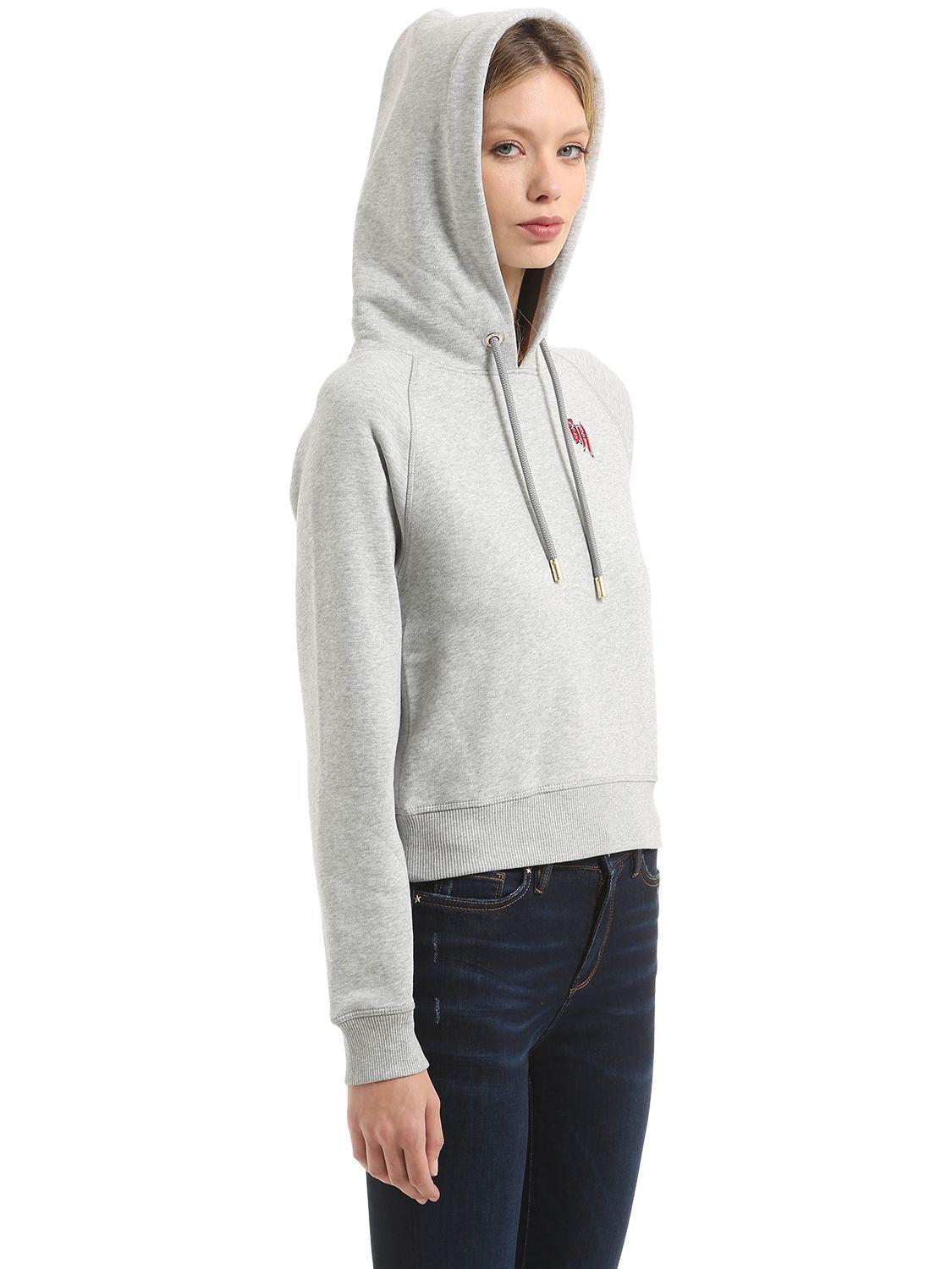 tommy jeans cropped sweatshirt