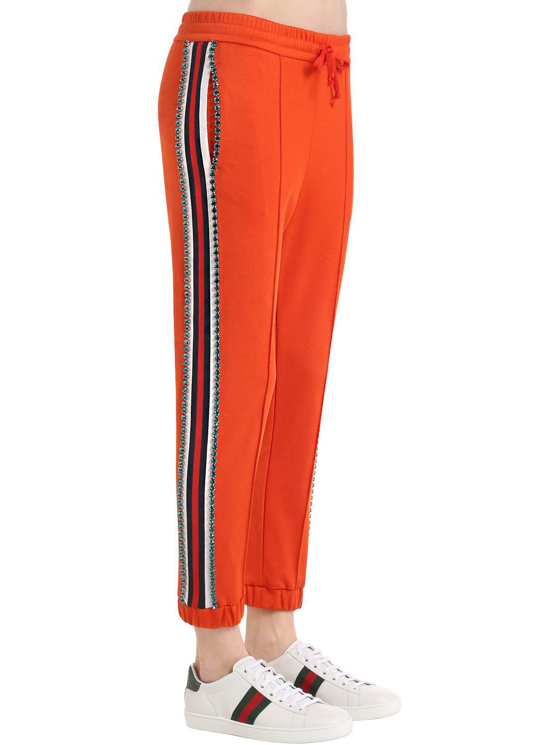 gucci orange pants