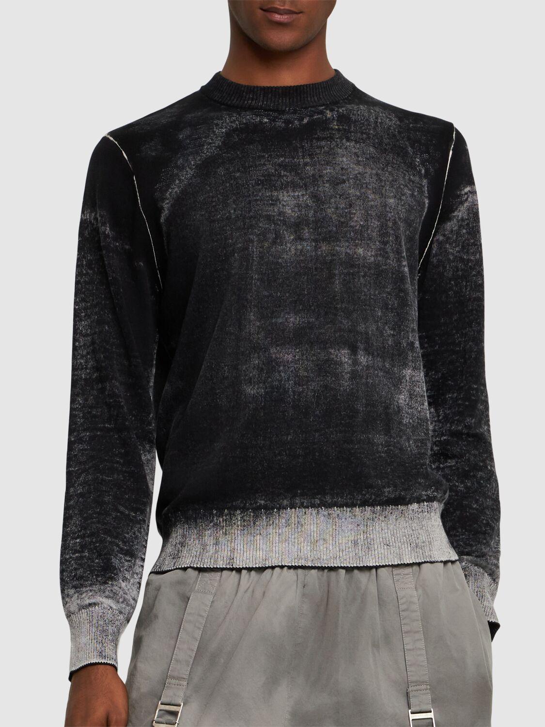 DIESEL K-larence-b Crewneck Knit Sweater in Black for Men | Lyst DIESEL K-larence-b Crewneck Knit Sweater in Black for Men | Lyst