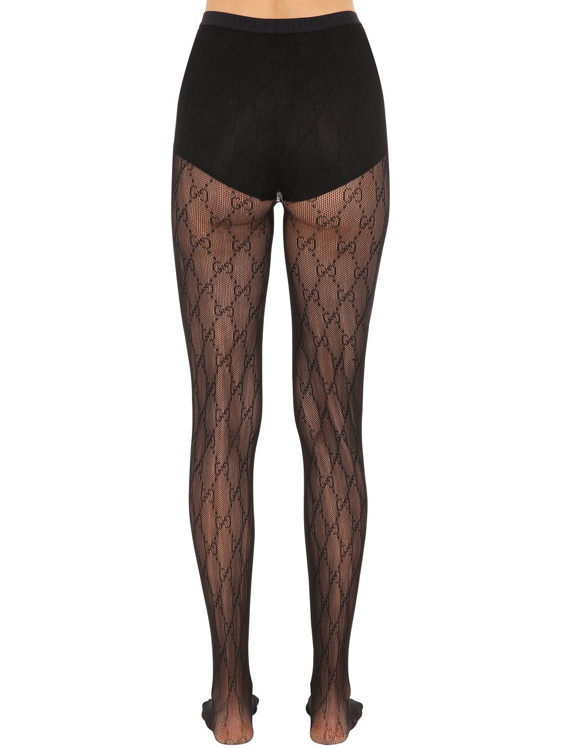 Gucci "Strumpfhose ""gg Supreme""" in Schwarz | Lyst AT