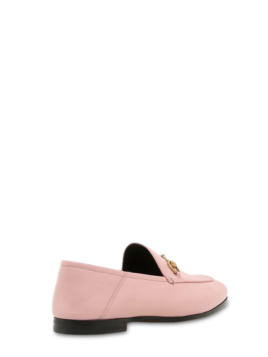 gucci 10mm brixton leather loafer
