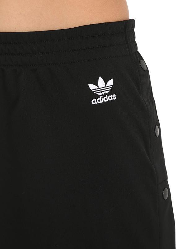 adidas Originals Sc Techno Skirt W/ Side Snap Buttons in Black | Lyst