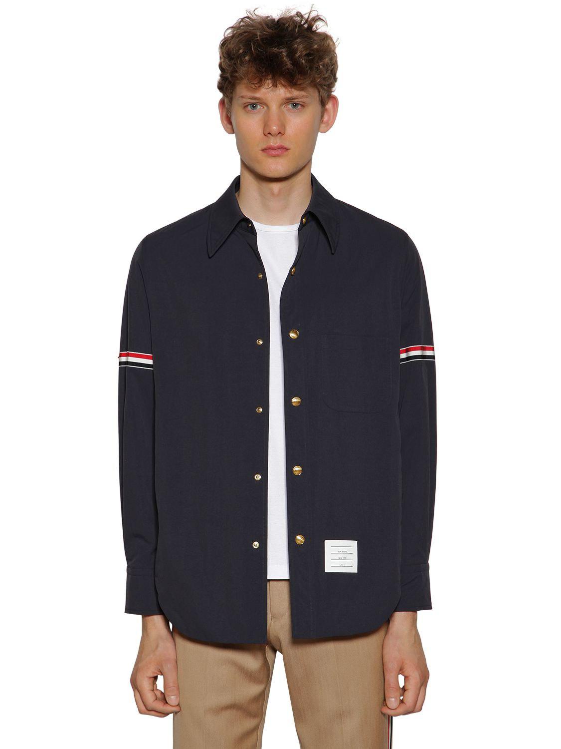 thom browne shirt jacket