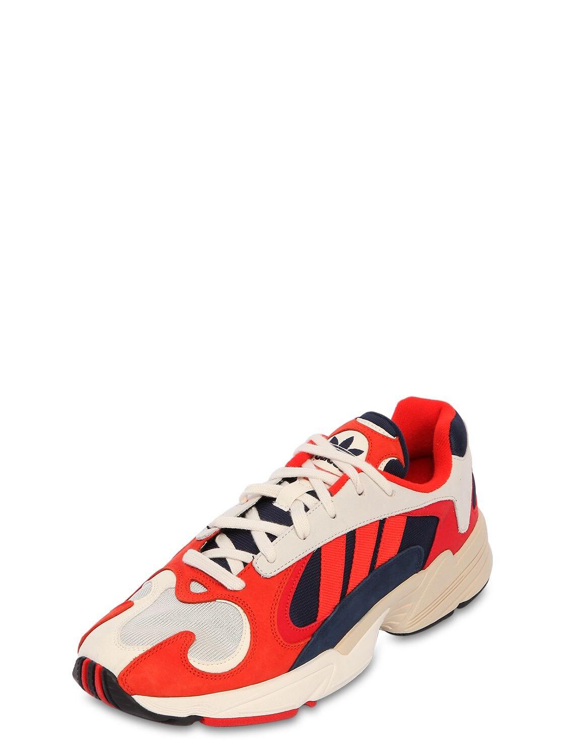 adidas yung 1 red womens