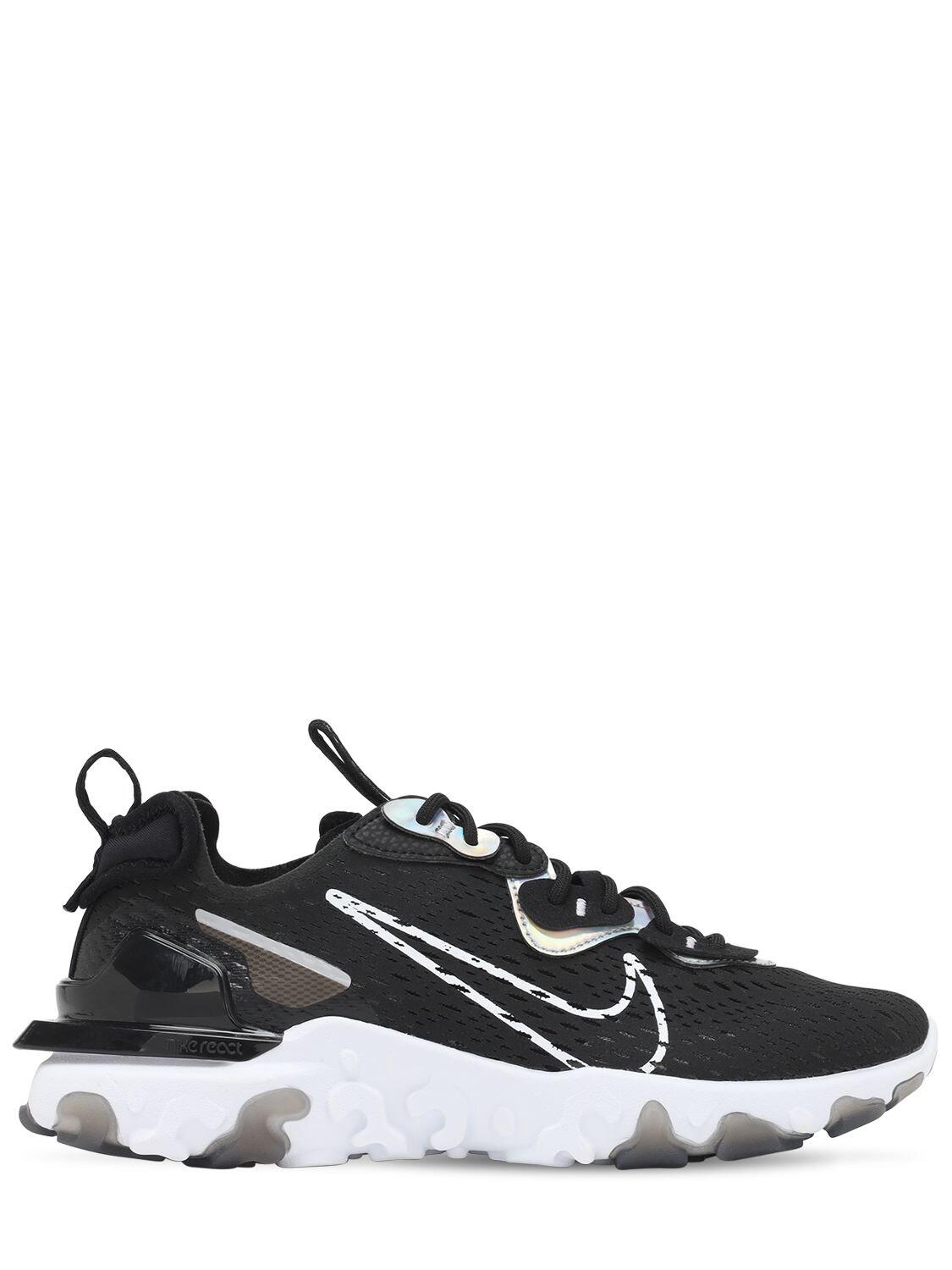 Nike Nsw React Vision Essential Shoe in Black | Lyst