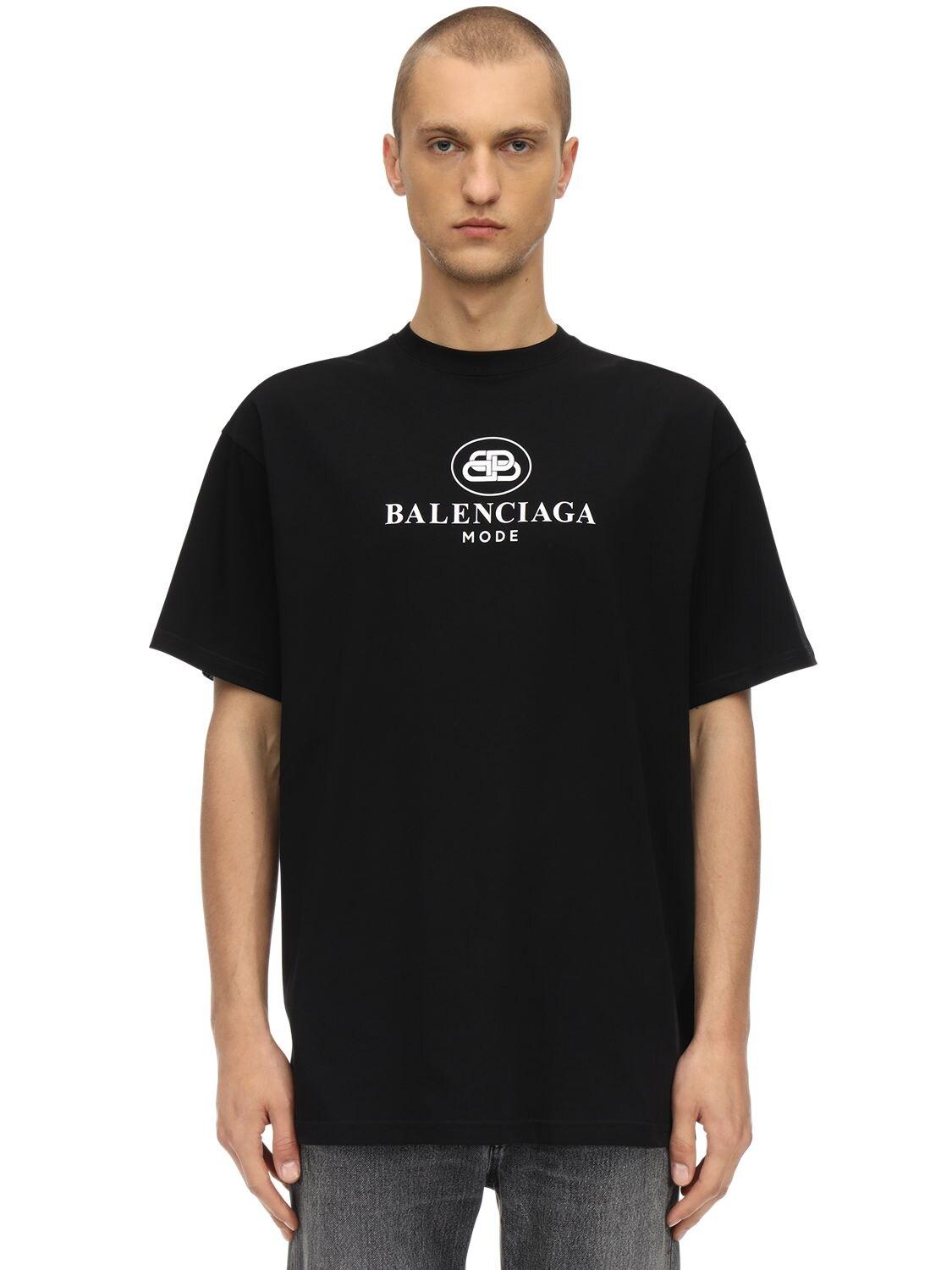 Camiseta BB Mode de corte regular Balenciaga de hombre de color Negro | Lyst