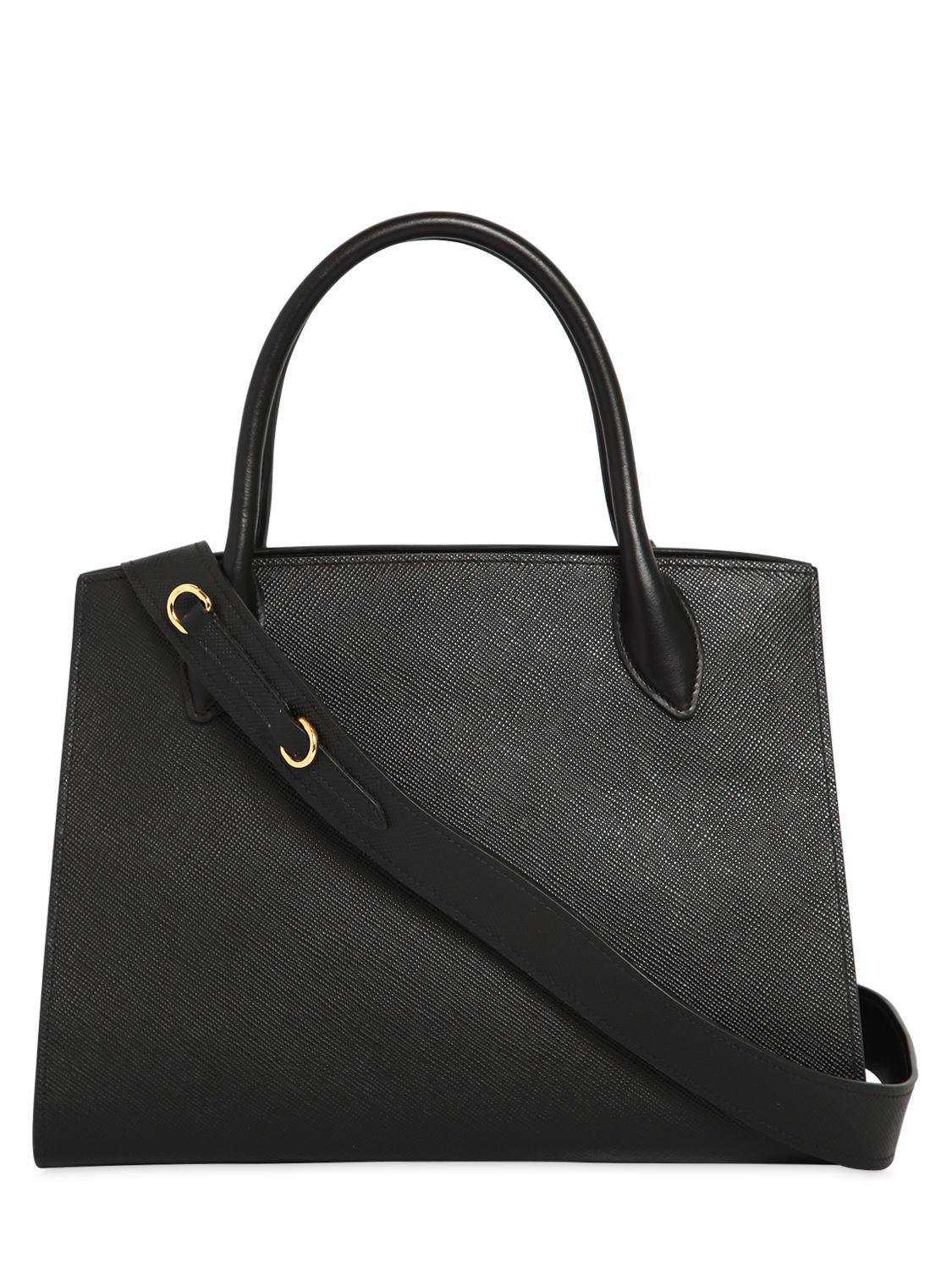 Totes bags Prada - Monochrome saffiano leather tote - 1BA1562ERX009