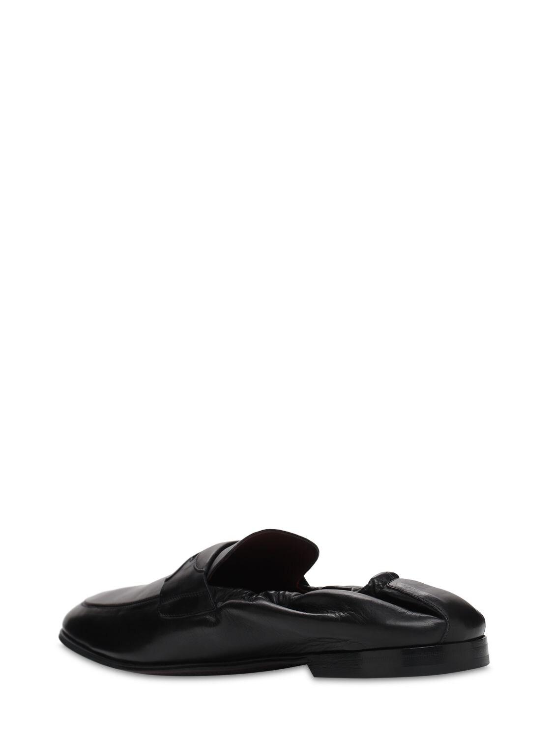 Dolce & Gabbana Ariosto Leather Loafers in Black for Men | Lyst