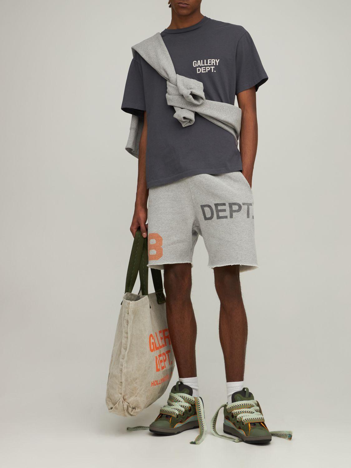 GALLERY DEPT. 8 Logo Sweat Shorts DL8 2220 ギャラリーデプト 8ロゴ