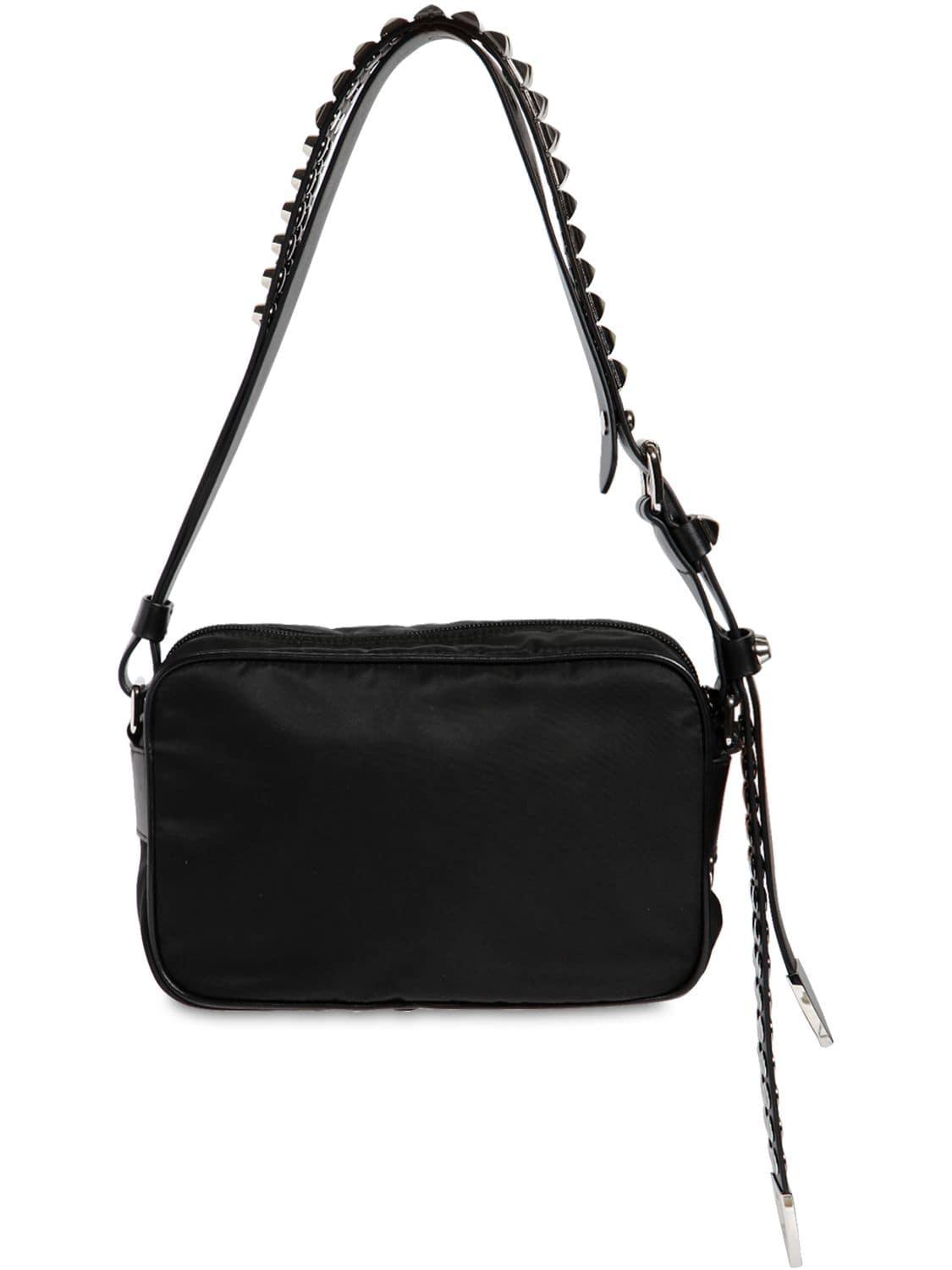 Prada Black Nylon Camera Harness Vest Bag (2VL014) For Sale at 1stDibs