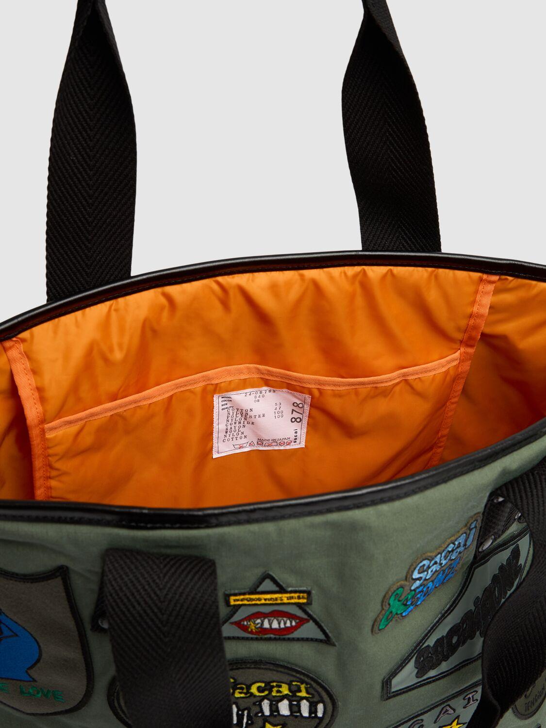 【国内発送】★Sacai★Gonz Multi Patch Tote Small サカイ - sacai | Sacai Gonz Multi Patch Tote M-Light