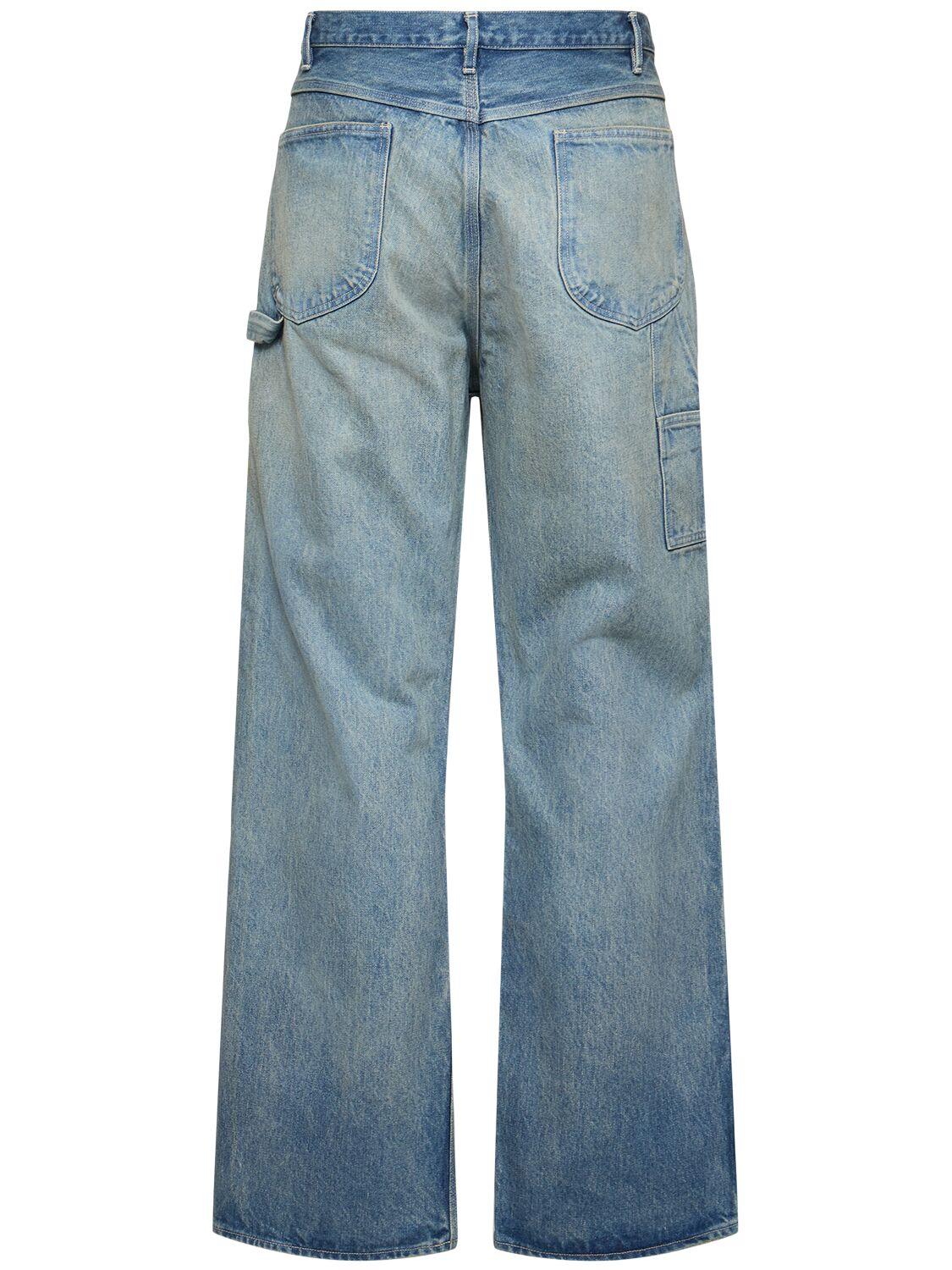 AURALEE Selvedge Faded Heavy Denim Painter Jeans in Blue for Men | Lyst UK AURALEE Selvedge Faded Heavy Denim Painter Jeans in Blue for Men | Lyst UK