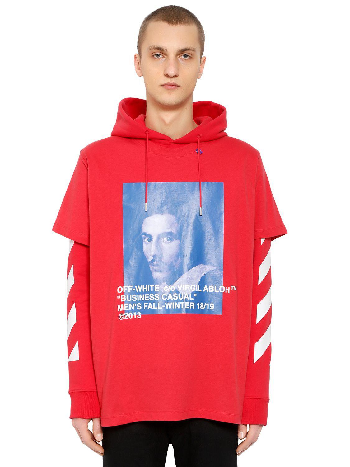 bernini off white hoodie