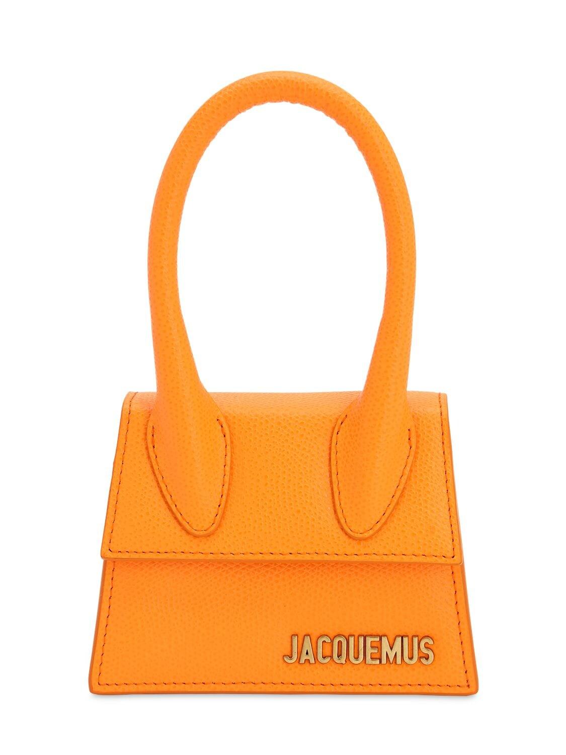 Jacquemus Leather Orange Le Chiquito Bag - Lyst