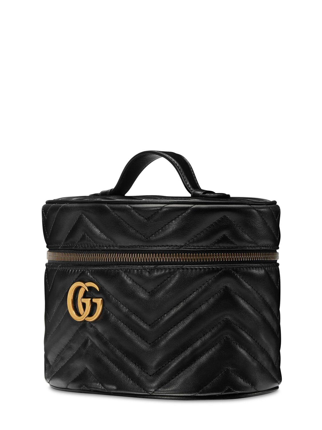 New Gucci Black Beauty Cosmetic Case