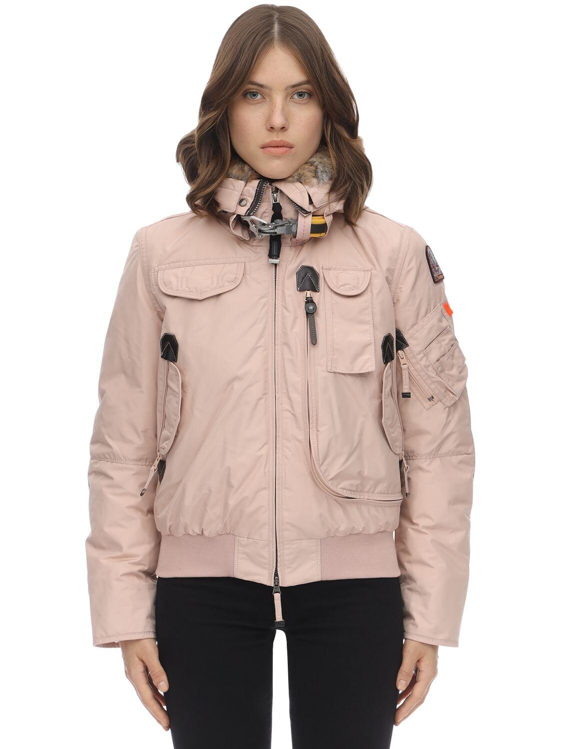 baby pink parajumper