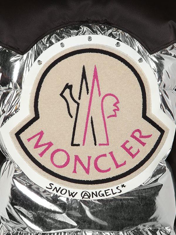 Moncler Genius Palm Angels Exen Nylon Down Vest in Metallic for Men | Lyst