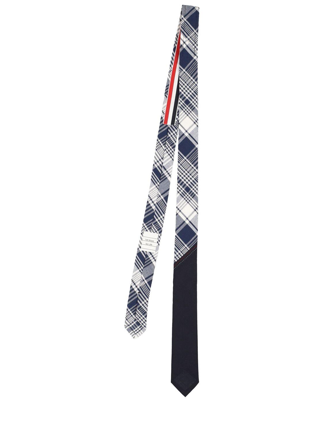 トムブラウン タグ付き CLASSIC NECKTIE 齧ら ネクタイ ネイビー 