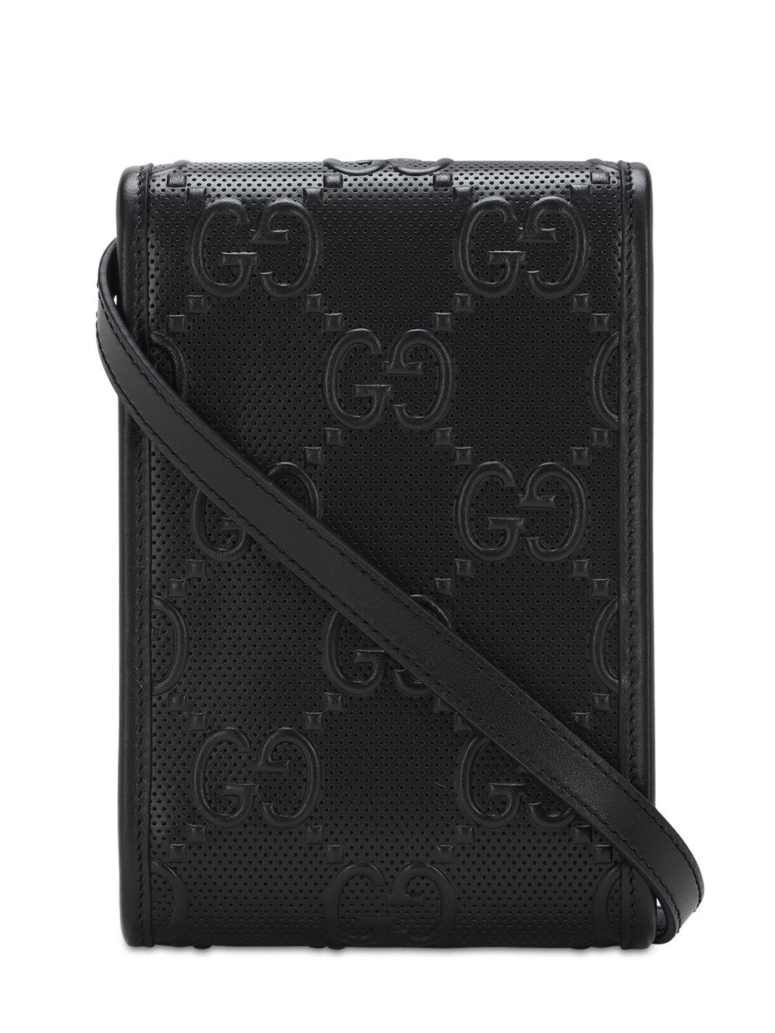gucci embossed crossbody