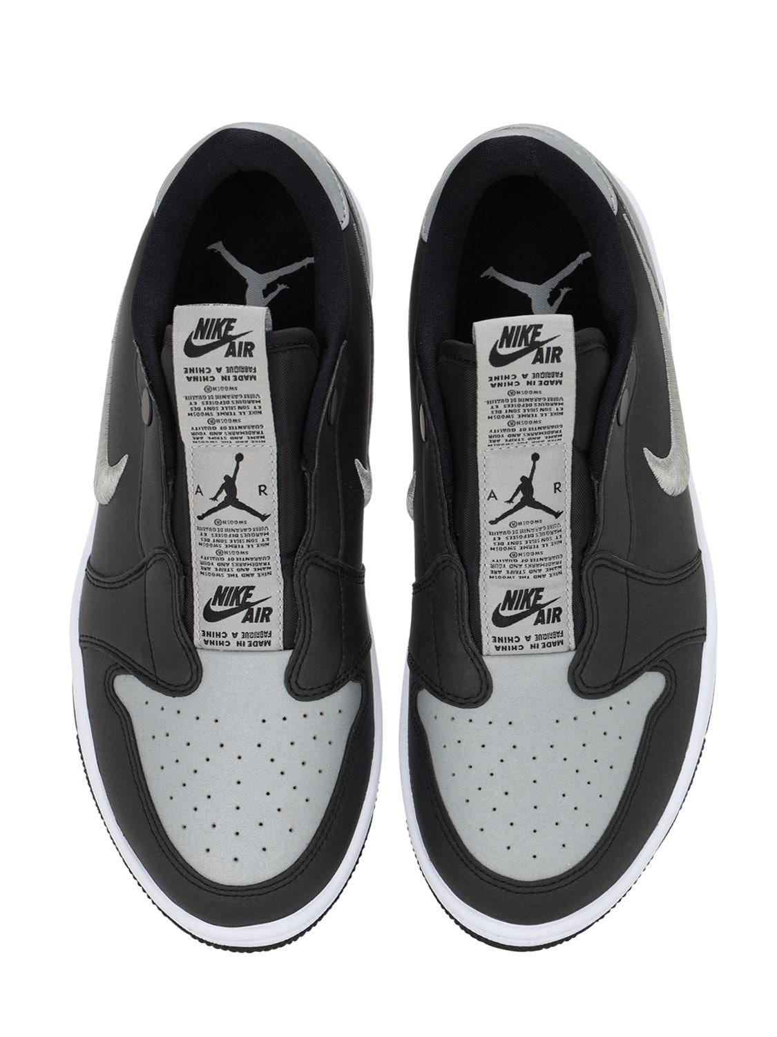 Nike Air Jordan 1 Retro Low Slip Se Sneakers in Black/Grey (Black ...
