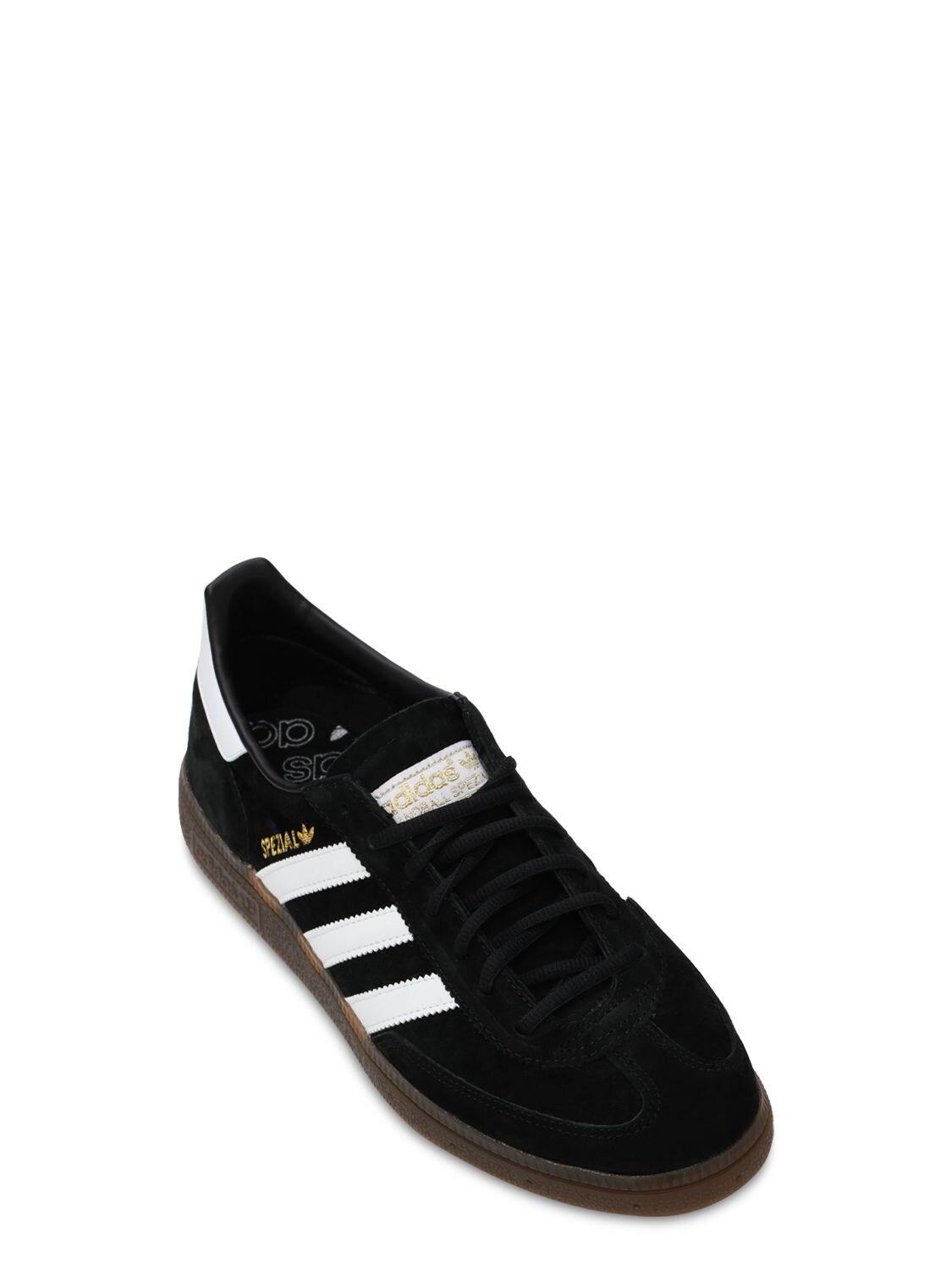 adidas Originals Suede Handball Spezial Black/white for Men - Save 58% -  Lyst