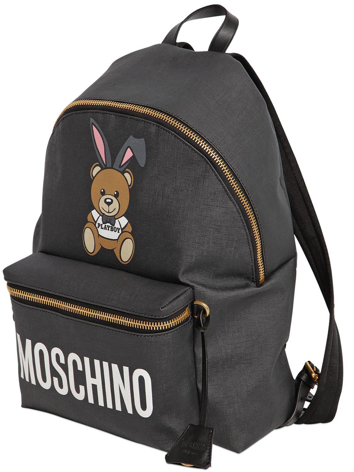 moschino playboy backpack