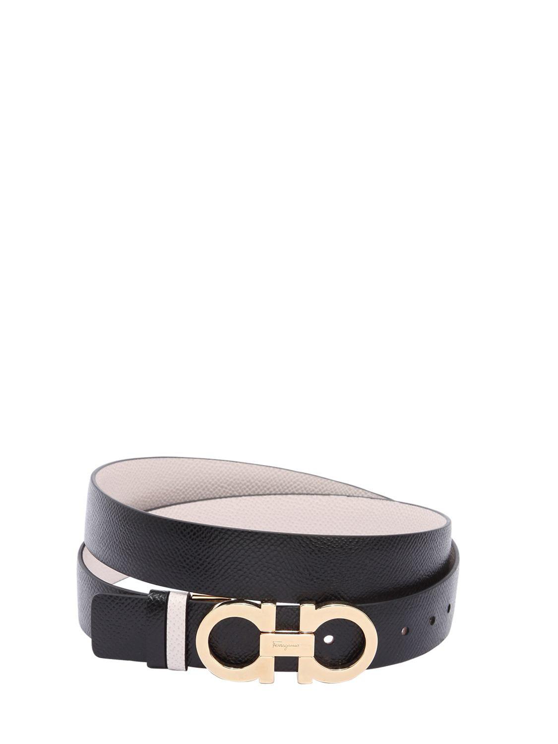 ferragamo embossed belt