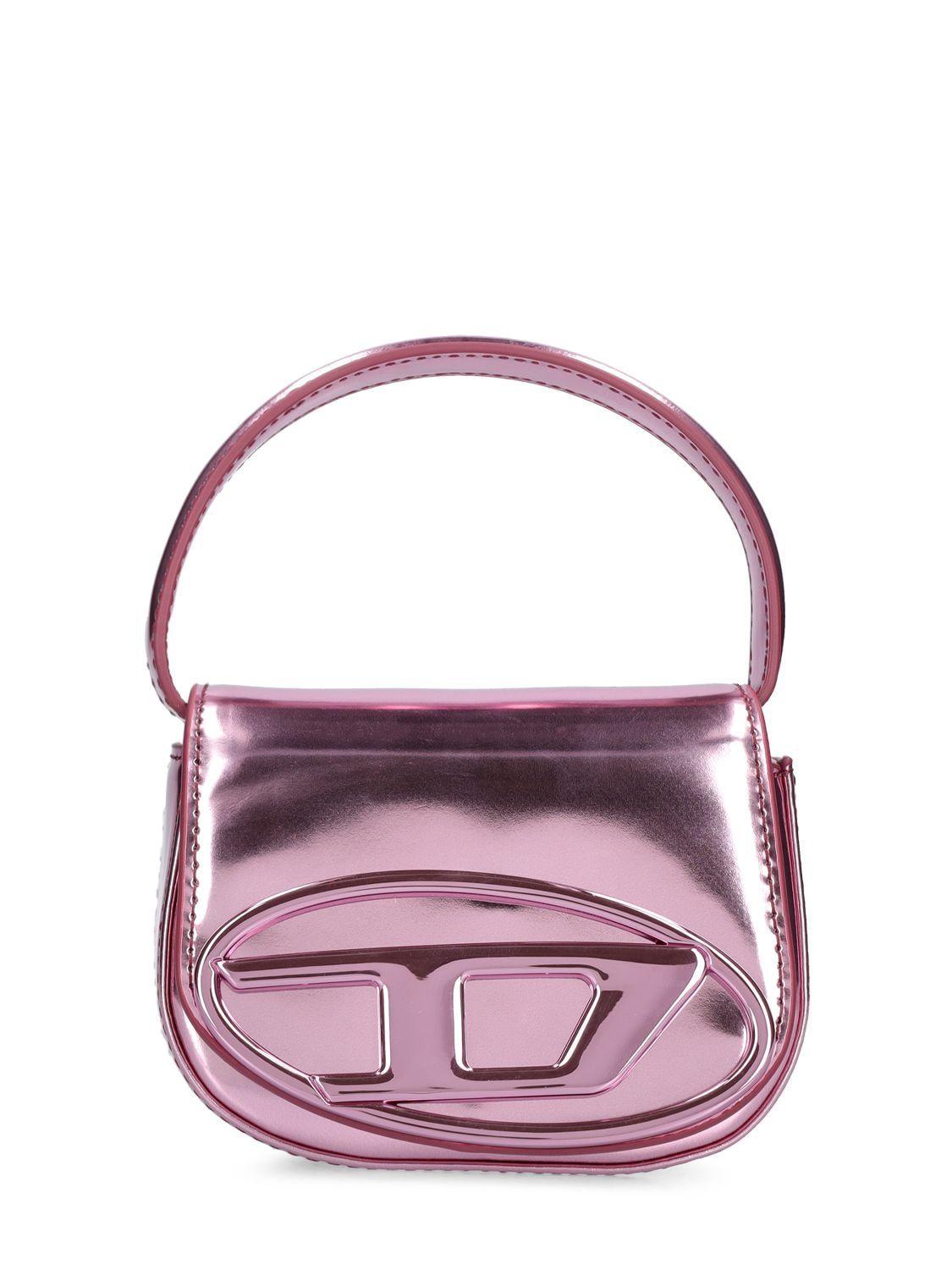 DIESEL Xs 1dr Metallic Leather Top Handle Bag in Purple | Lyst